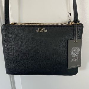 Vince Camuto Black Cross Body Purse